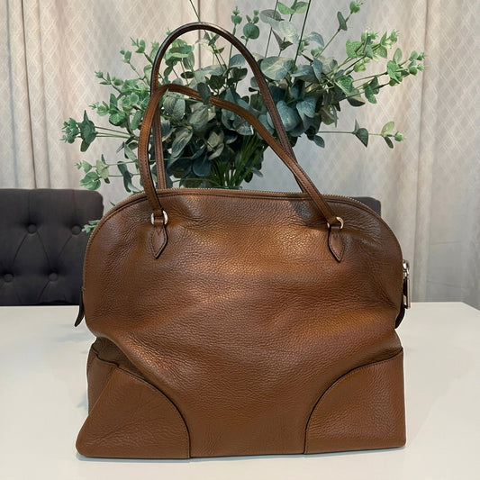 Gucci Brown Leather Bree Tote