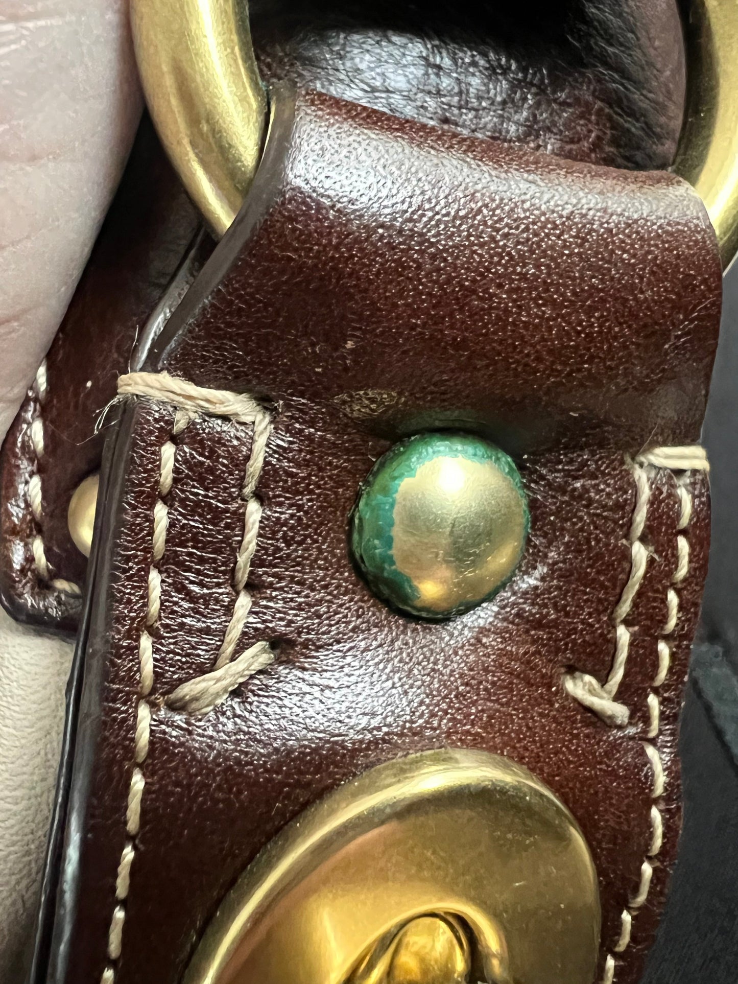 Coach Leather Gream Carly