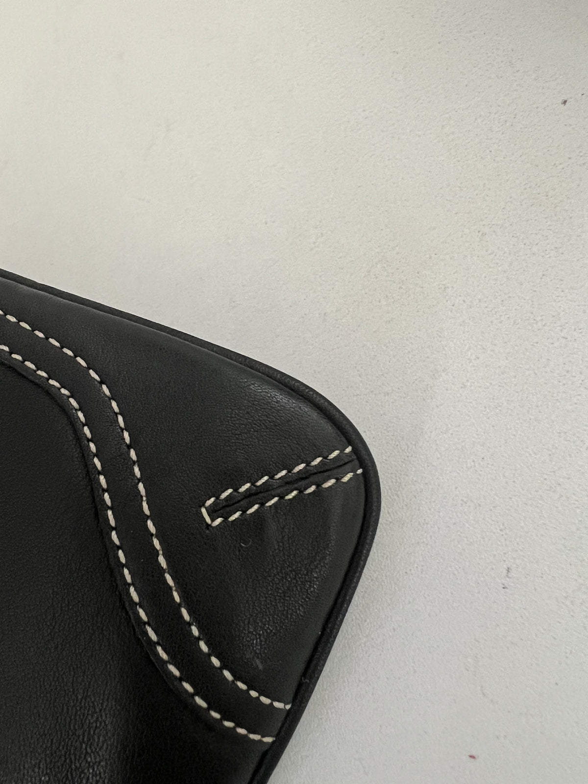 Coach SoHo Black Leather Wristlet - New in Box