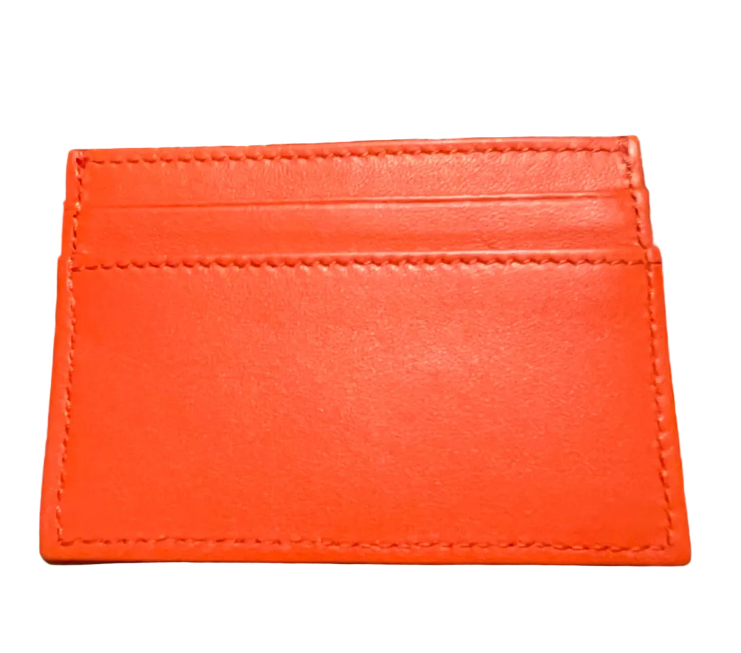 Versace La Medusa Orange Card Case