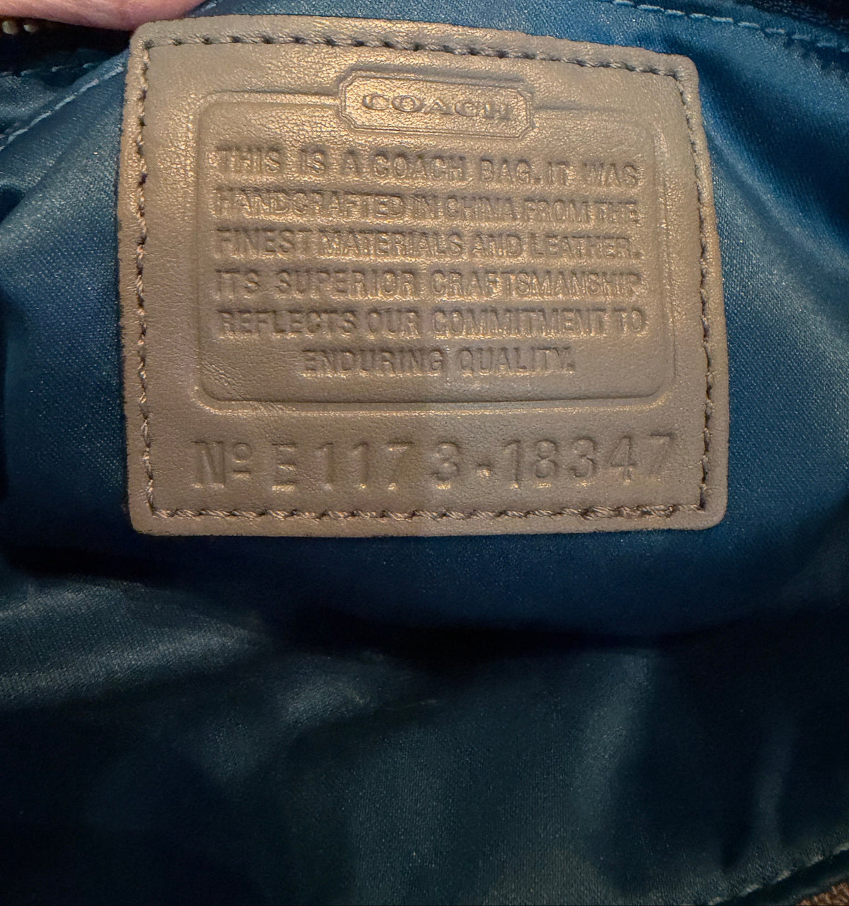 Coach Kristin Spectator Chain Shoulder Bag