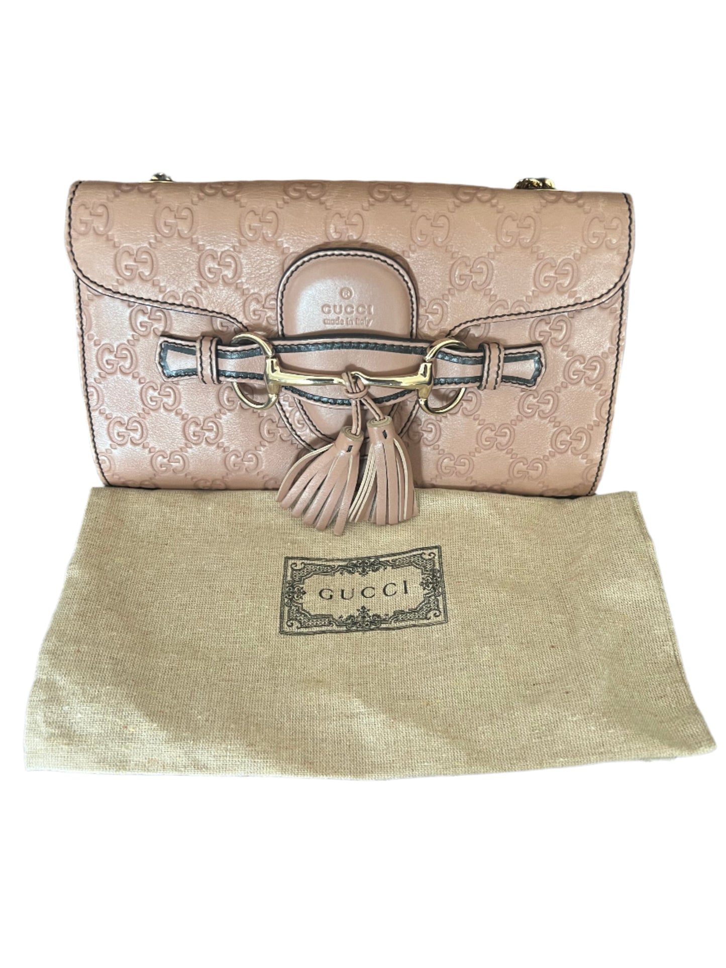 Gucci Medium Guccissima Emily Shoulder Bag
