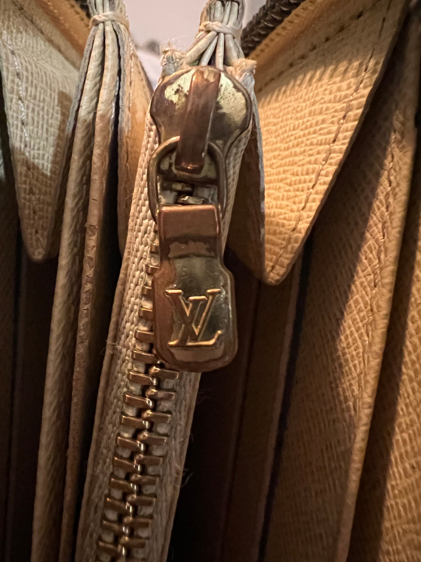 Louis Vuitton Damier Azur Zip Around Wallet
