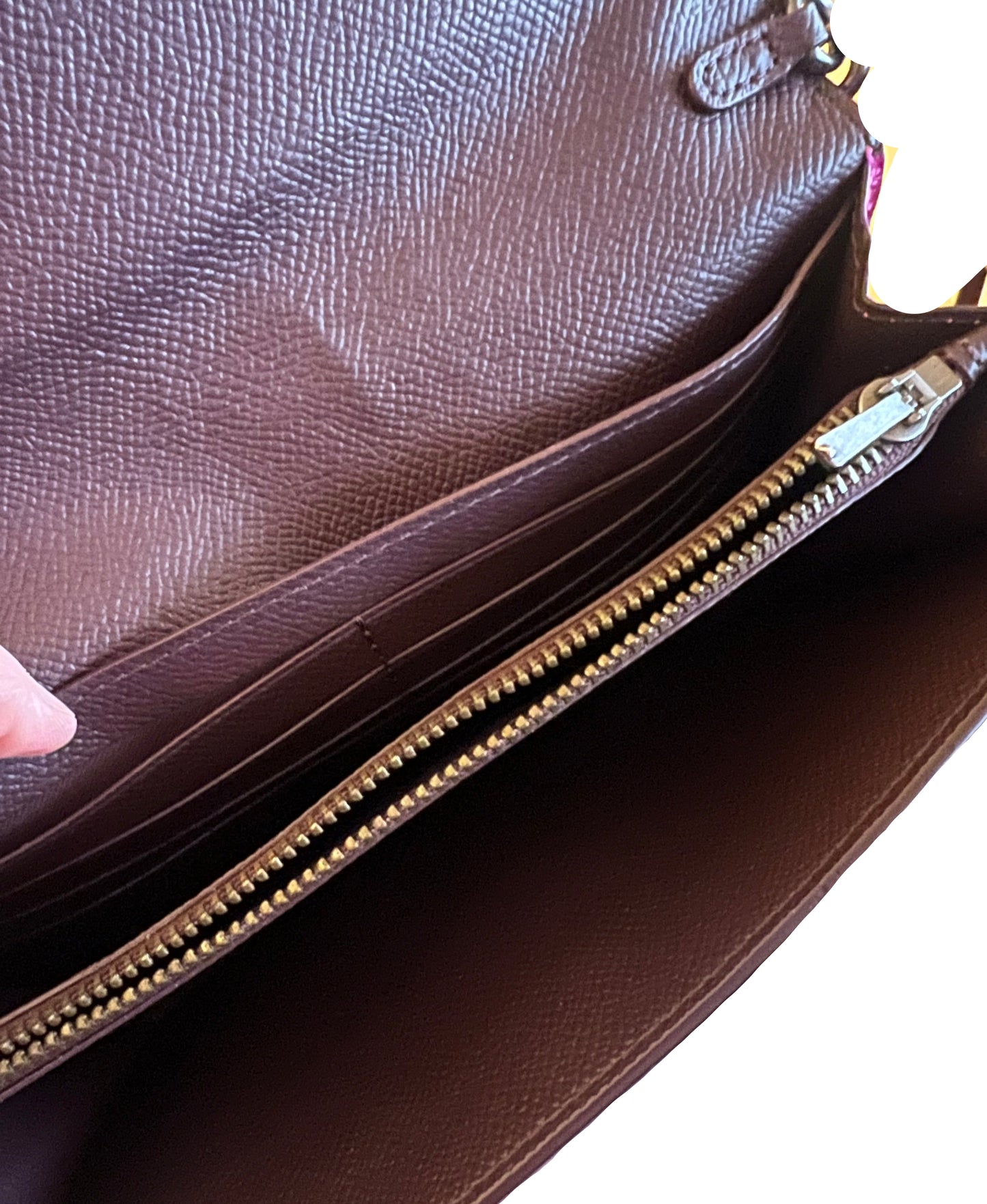 Coach Metallic Pink Crossbody