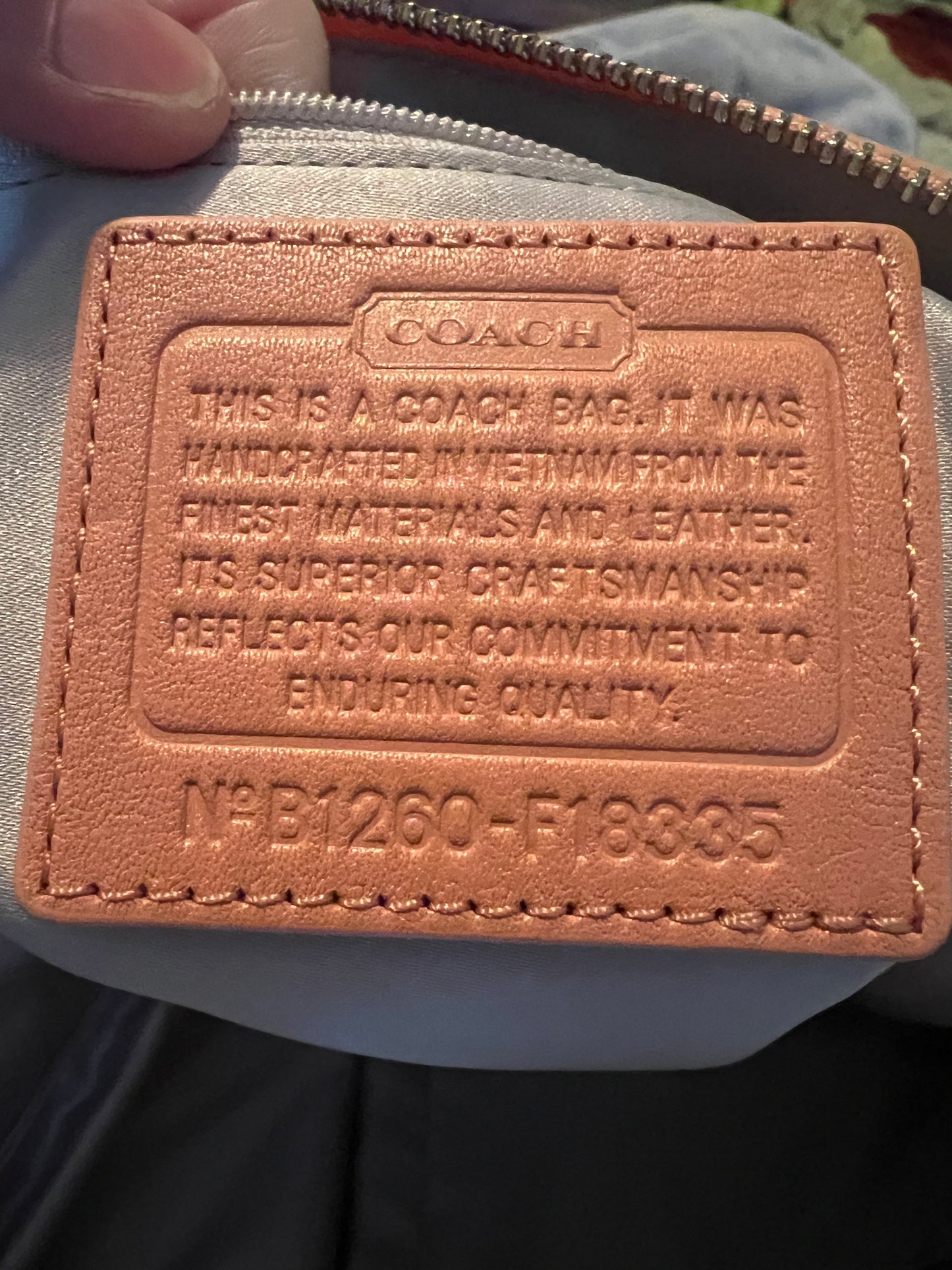 Coach Laura Signature Tote