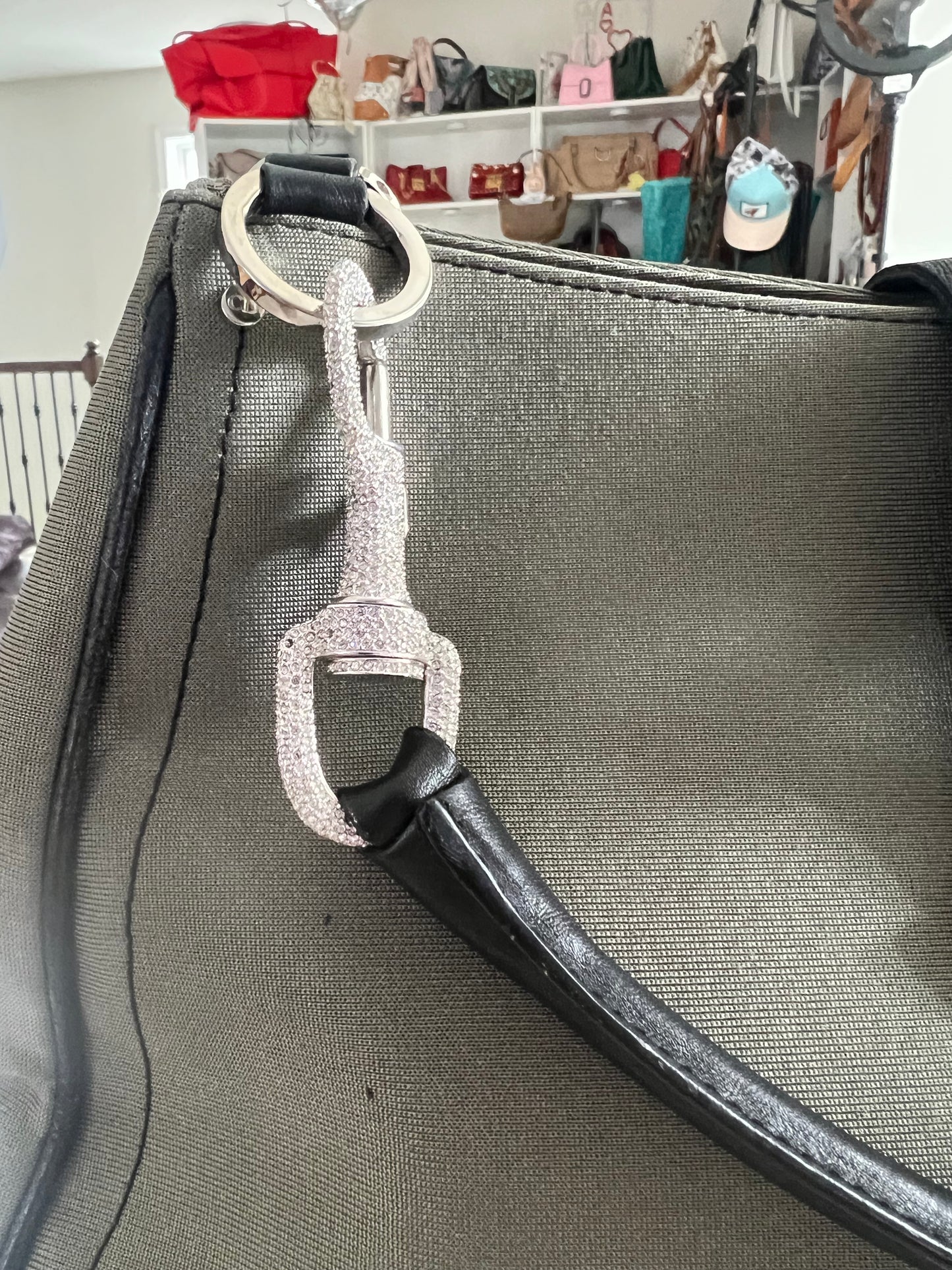 Dior Hardcore Satchel with Crystal Clasp