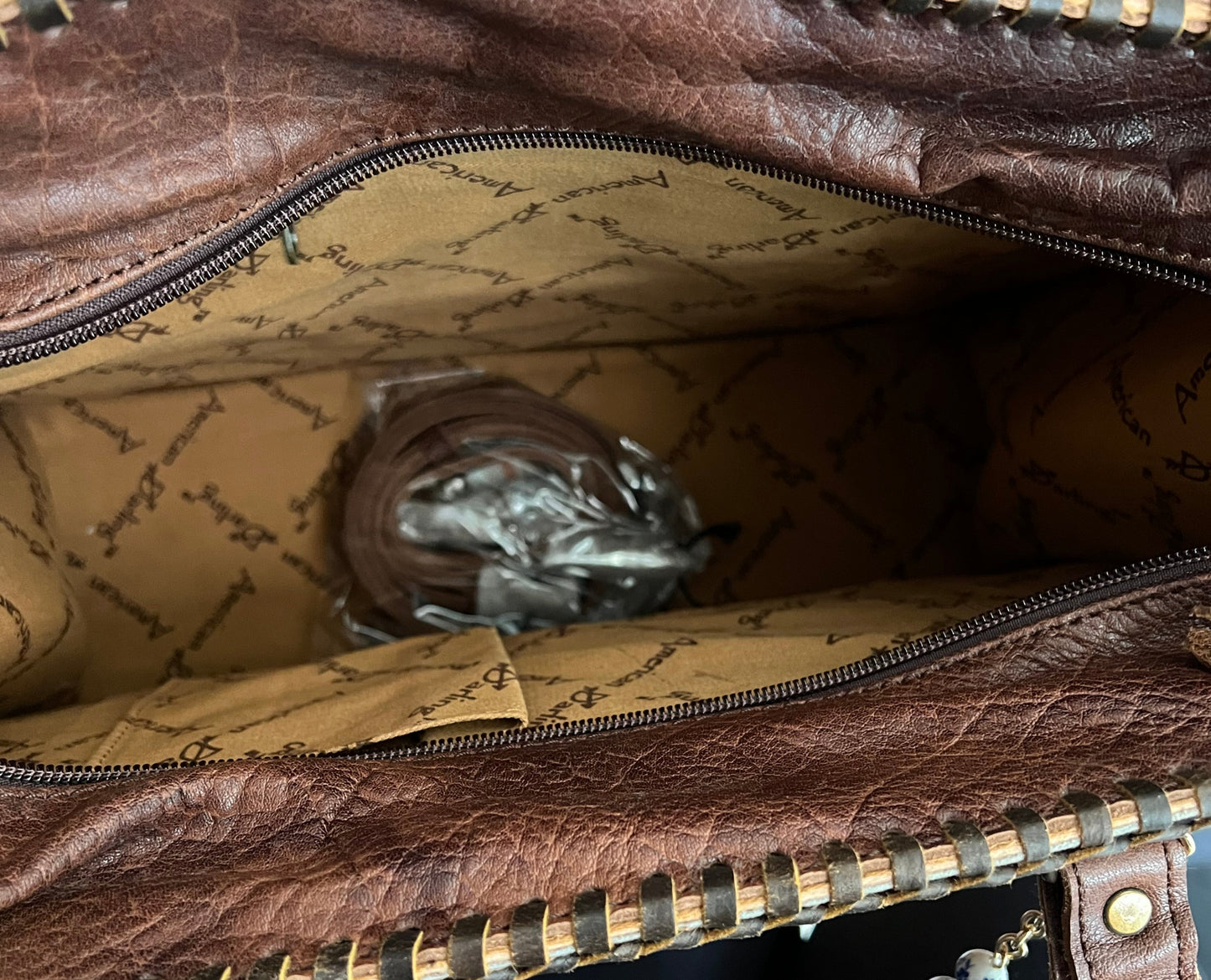 American Darling Leopard Hairon and Leather Tote