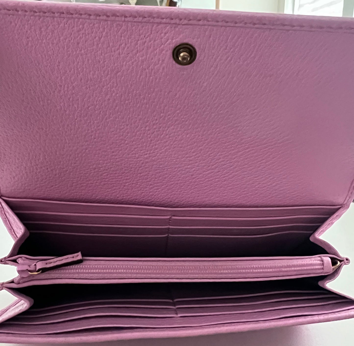 Gucci Marmont Long Wallet with Crystal Embellishment
