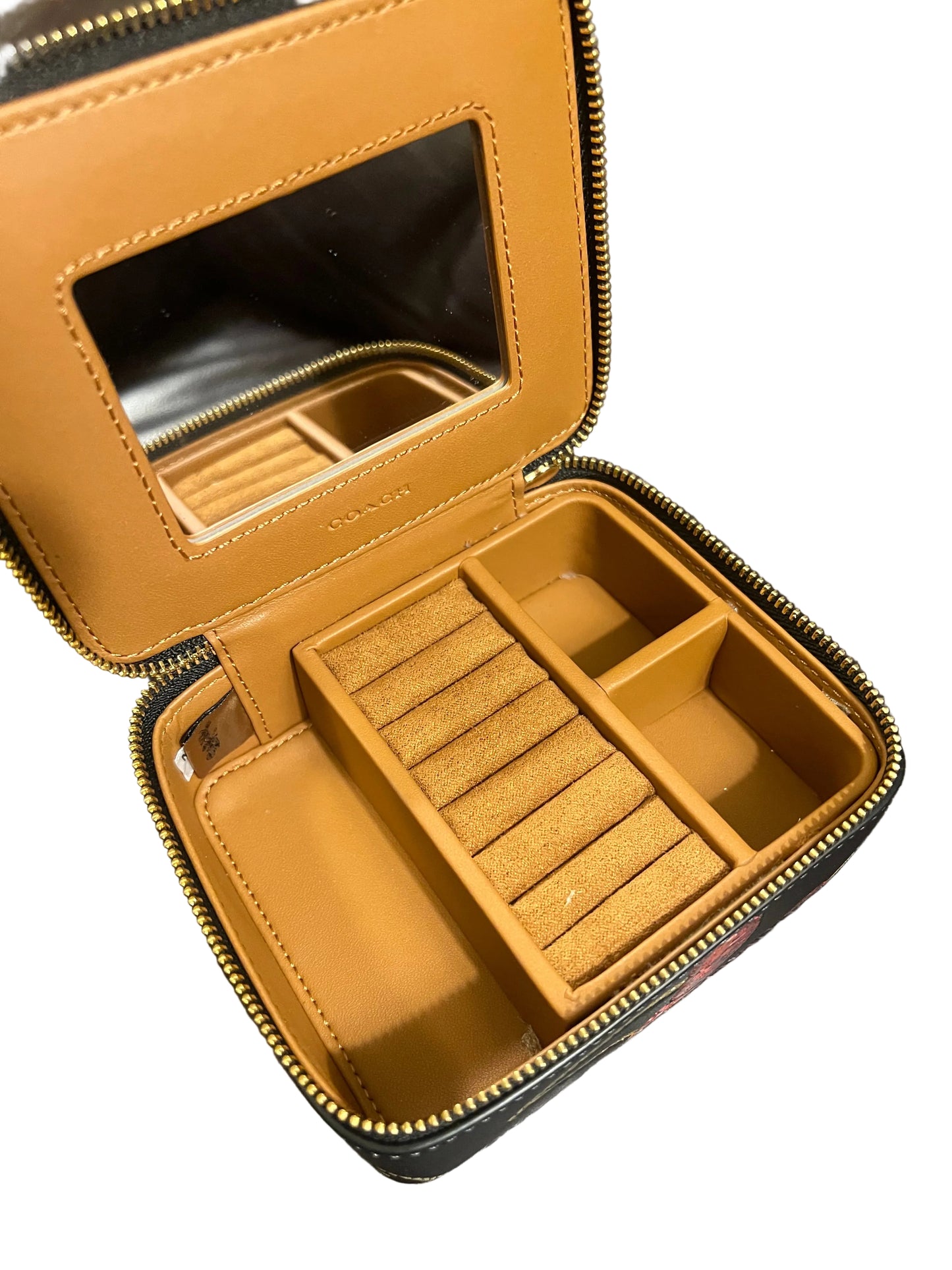 Coach Black Cherry Jewelry Case