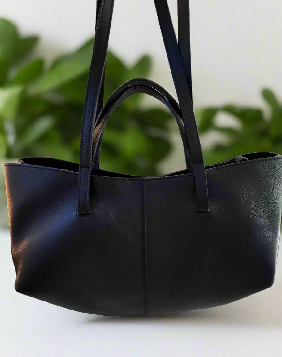 Viola Castellini Leather Convertible Tote