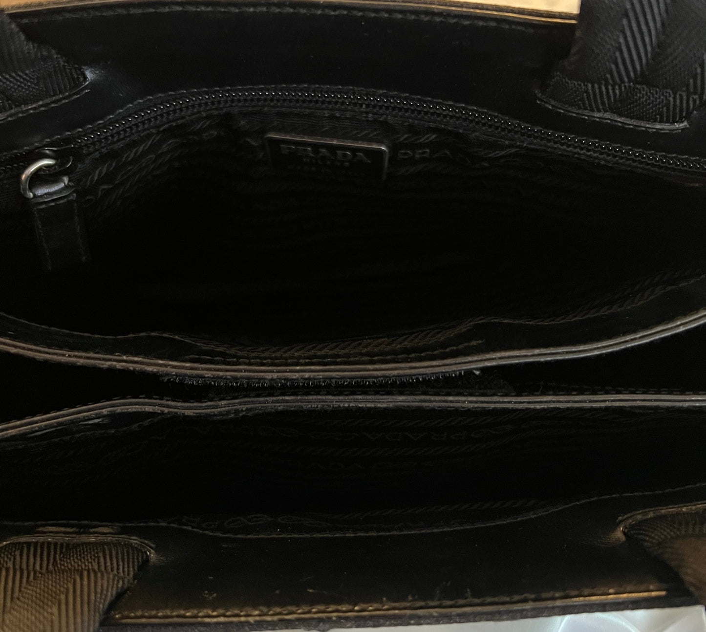 Prada Tessuto Nylon Sport Tote - Dark Gray