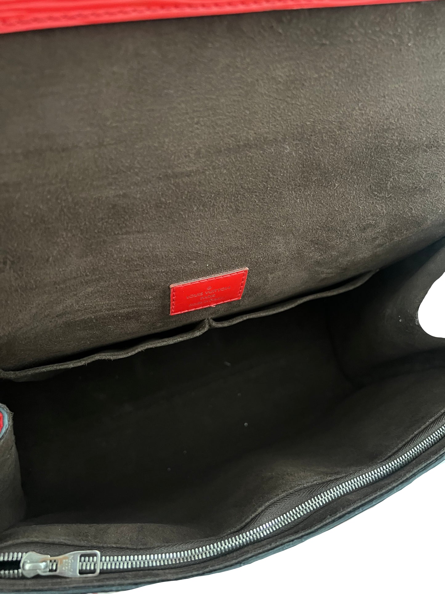 Louis Vuitton Red Epi Leather Cluny