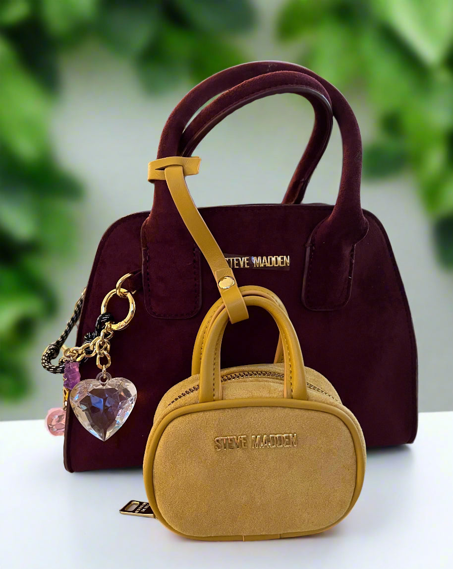 Steve Madden Faux Suede with Charms