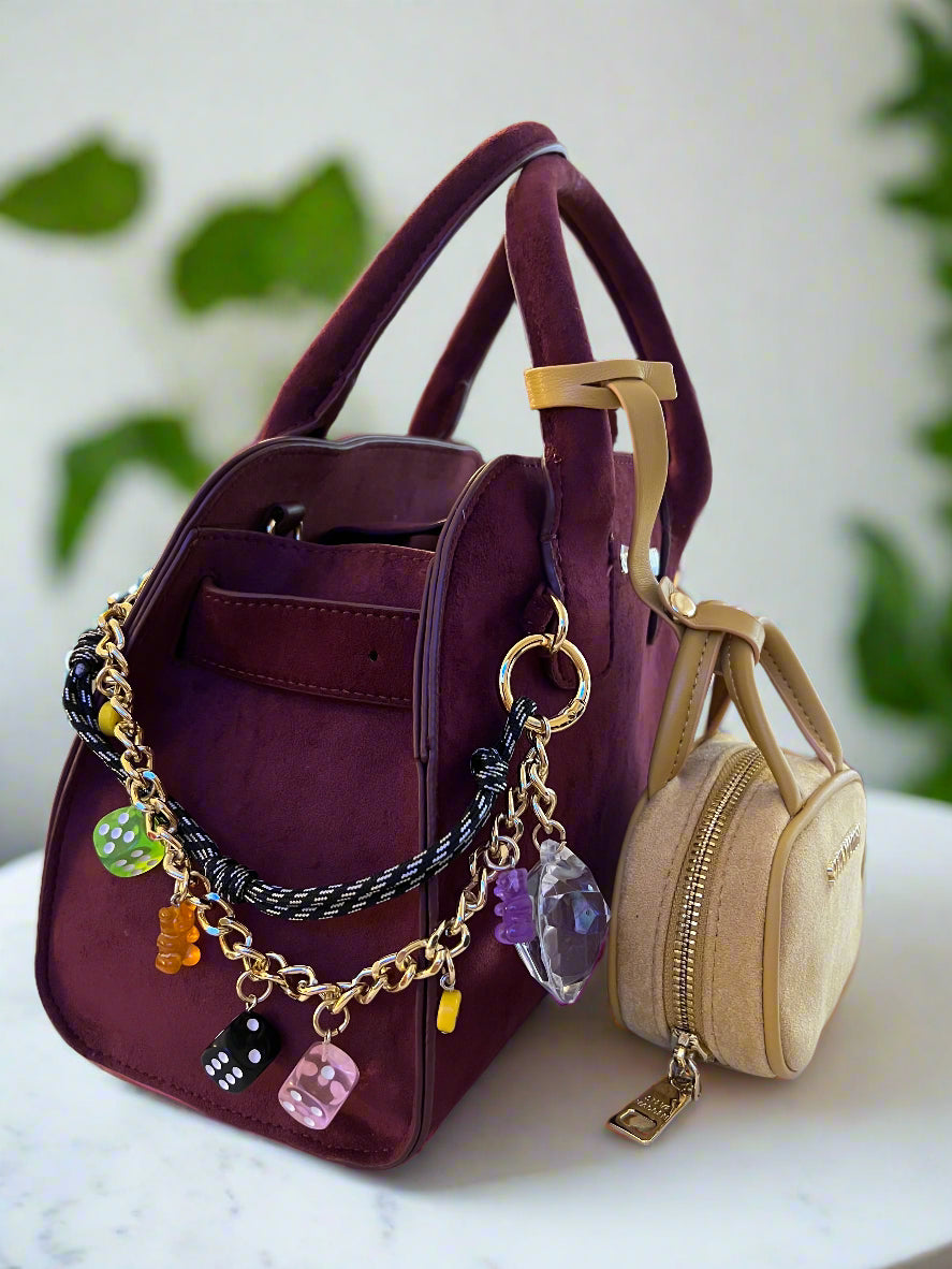 Steve Madden Faux Suede with Charms