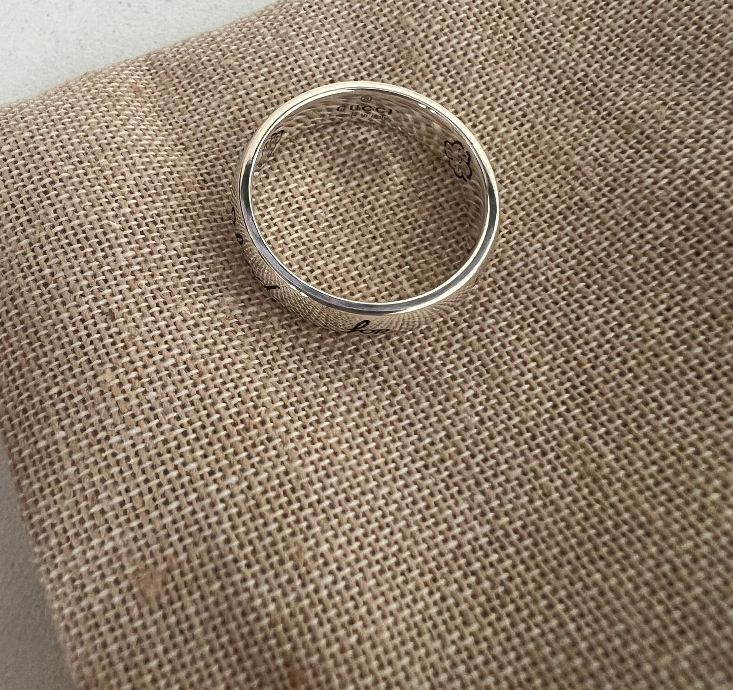 Gucci Blind for Love Silver Ring - Sterling Silver