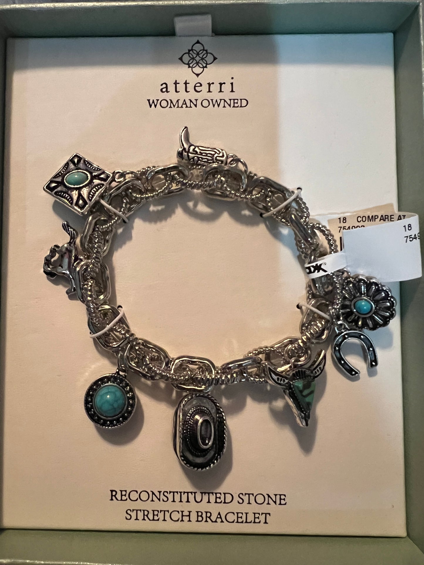Atteri Western Charm Bracelet
