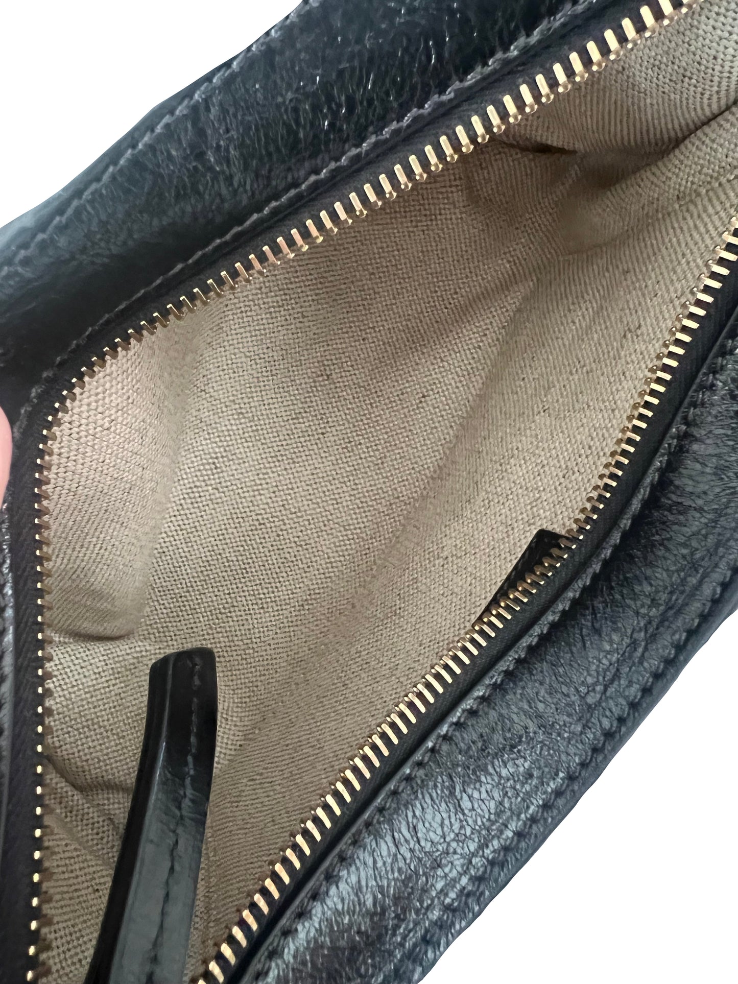 Chloe Charms Black Leather Shoulder Bag