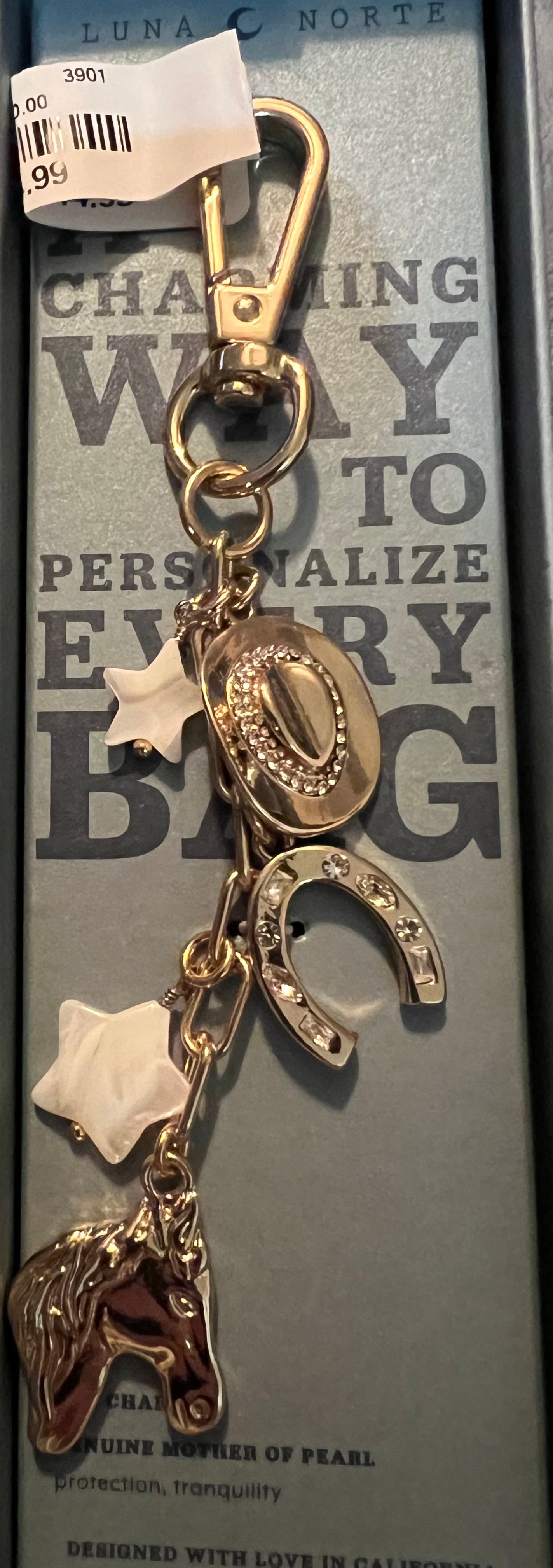 Luna Norte Western Bag Charm