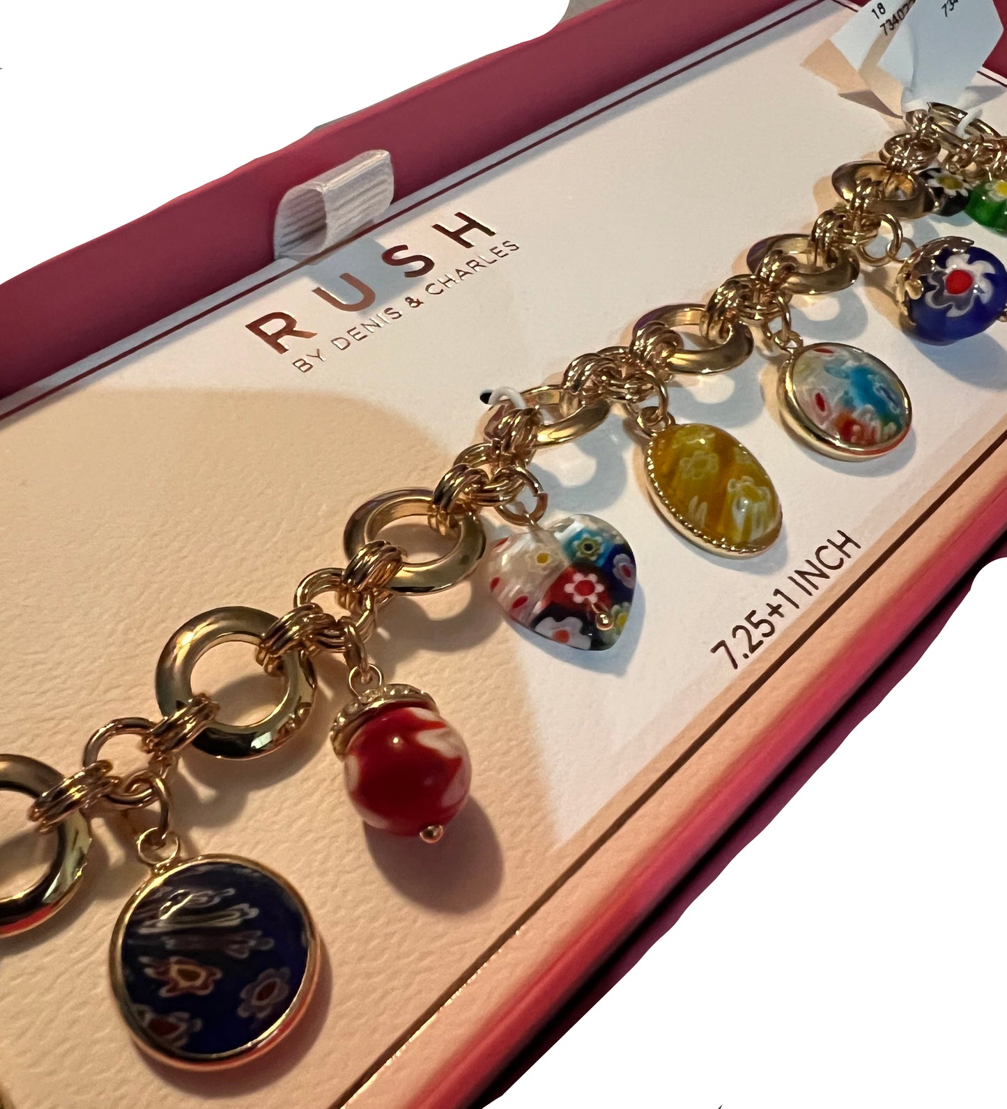 Rush Multicolor Charm Bracelet - Small Charms