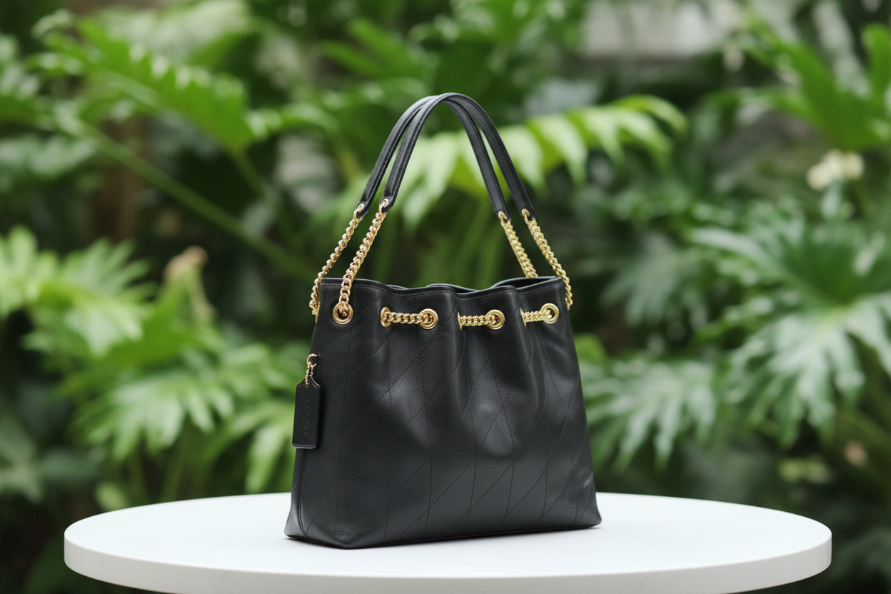 Coach Quilted Leather Evelyn