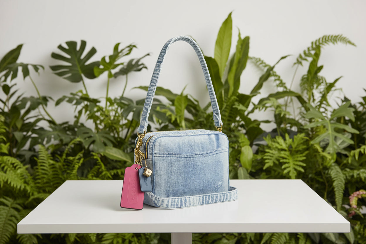 Coach Loved Denim Carey Crossbody