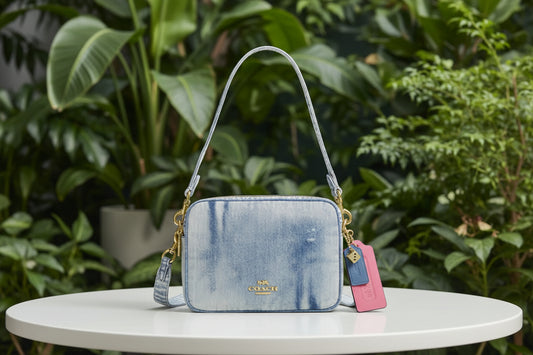 Coach Loved Denim Carey Crossbody