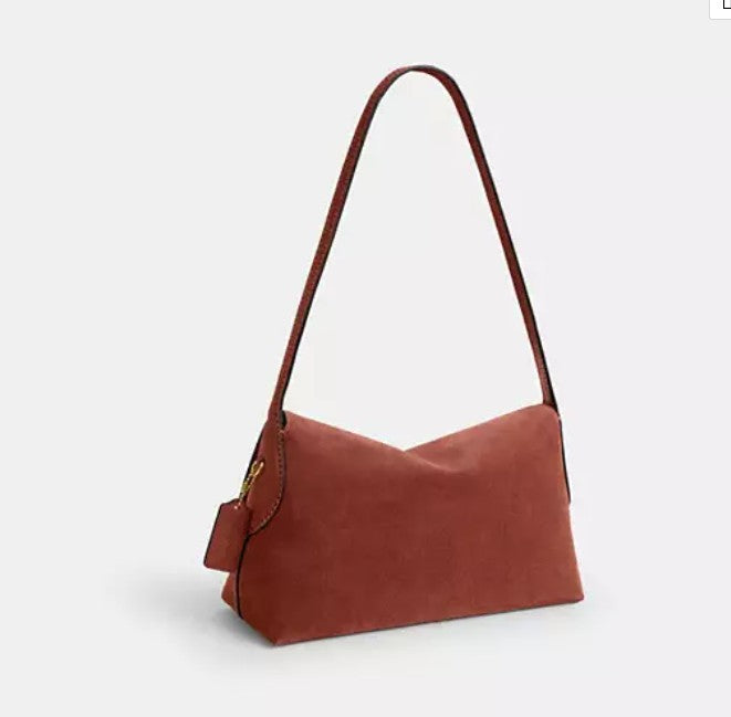 Coach Chelsea Suede Shoulder Bag in Clay