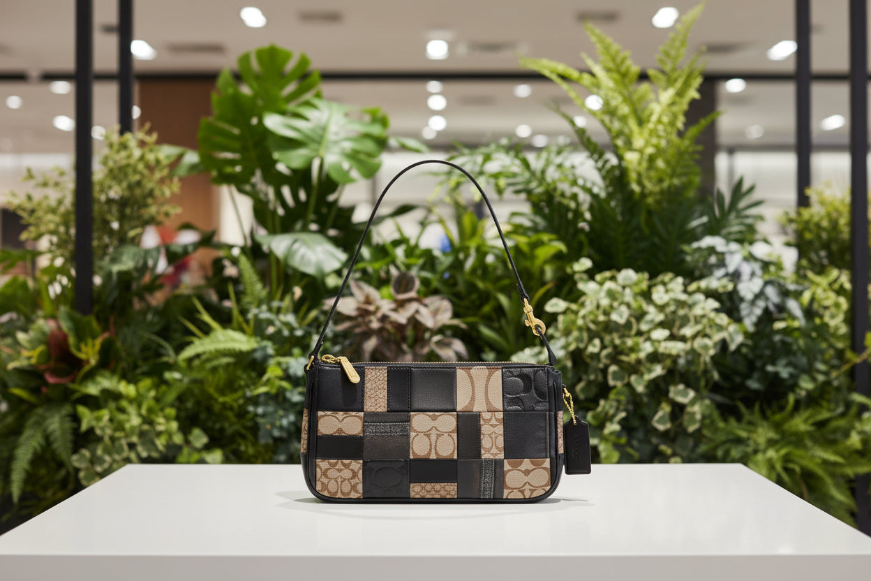 Coach Patchwork Black Plaza 25
