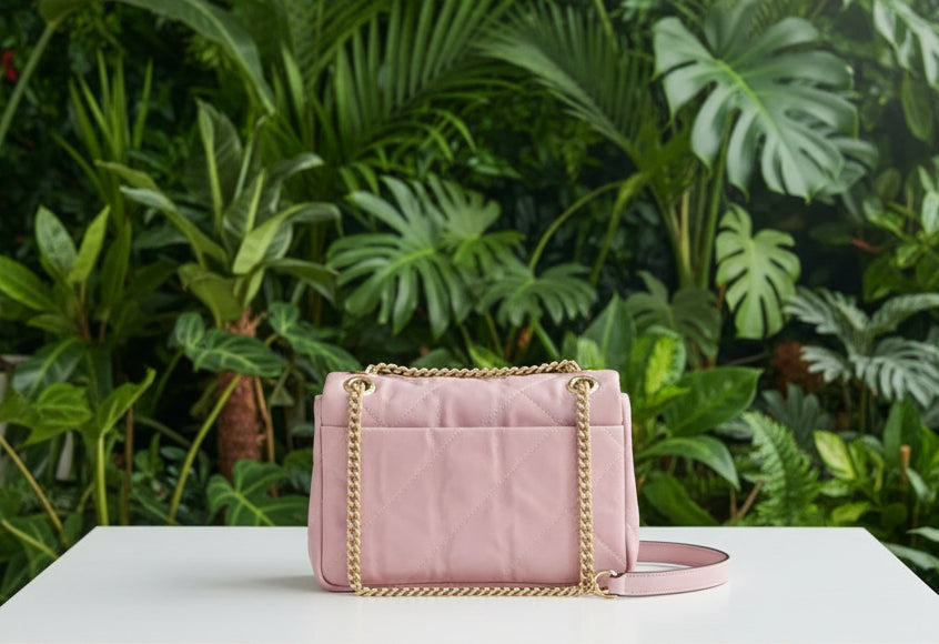 Coach Pink Denim Elodie 18