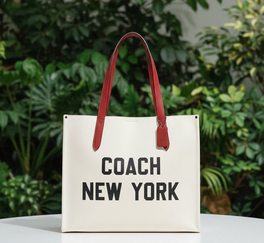 Coach Leather Relay Tote