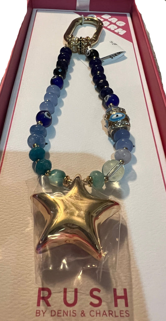 Rush Bag Charm Evil Eye and Star