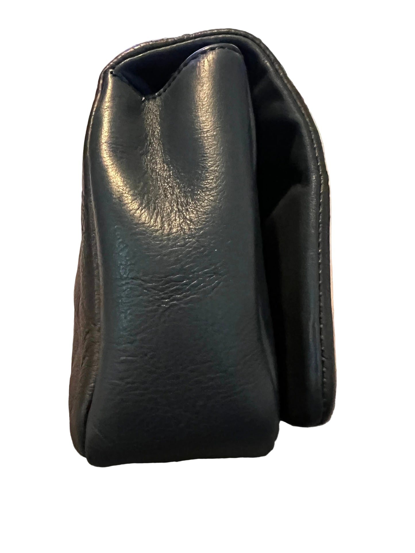 Chanel Calfskin Bi Color Single Flap Bag