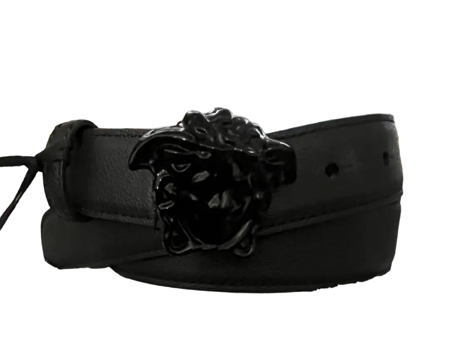 Versace Black Medusa Belt
