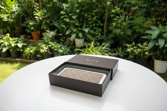 Gucci Metallic Bamboo Zip Wallet