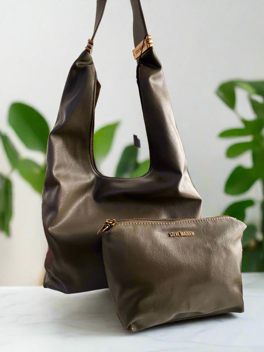 SM Faux Leather Hobo
