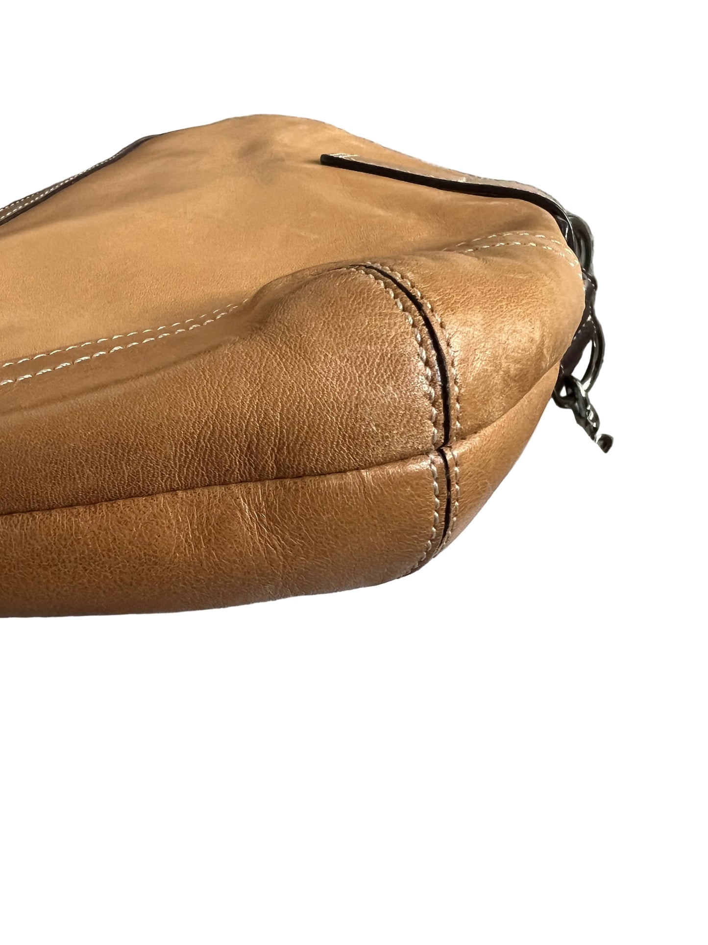Coach Brown Soho Leather Duffle Y2K 2-Way