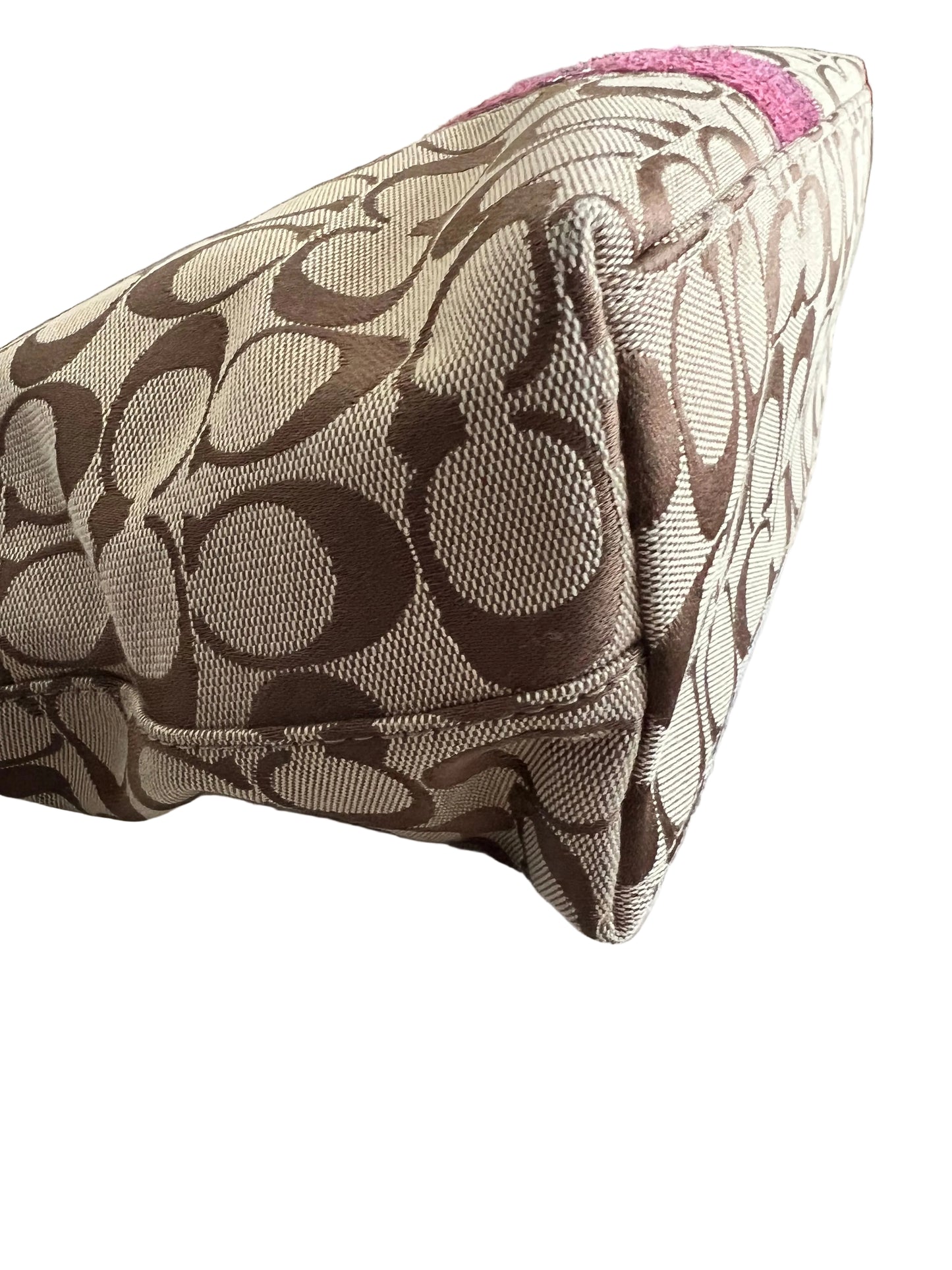 Coach Python Stripe Tote