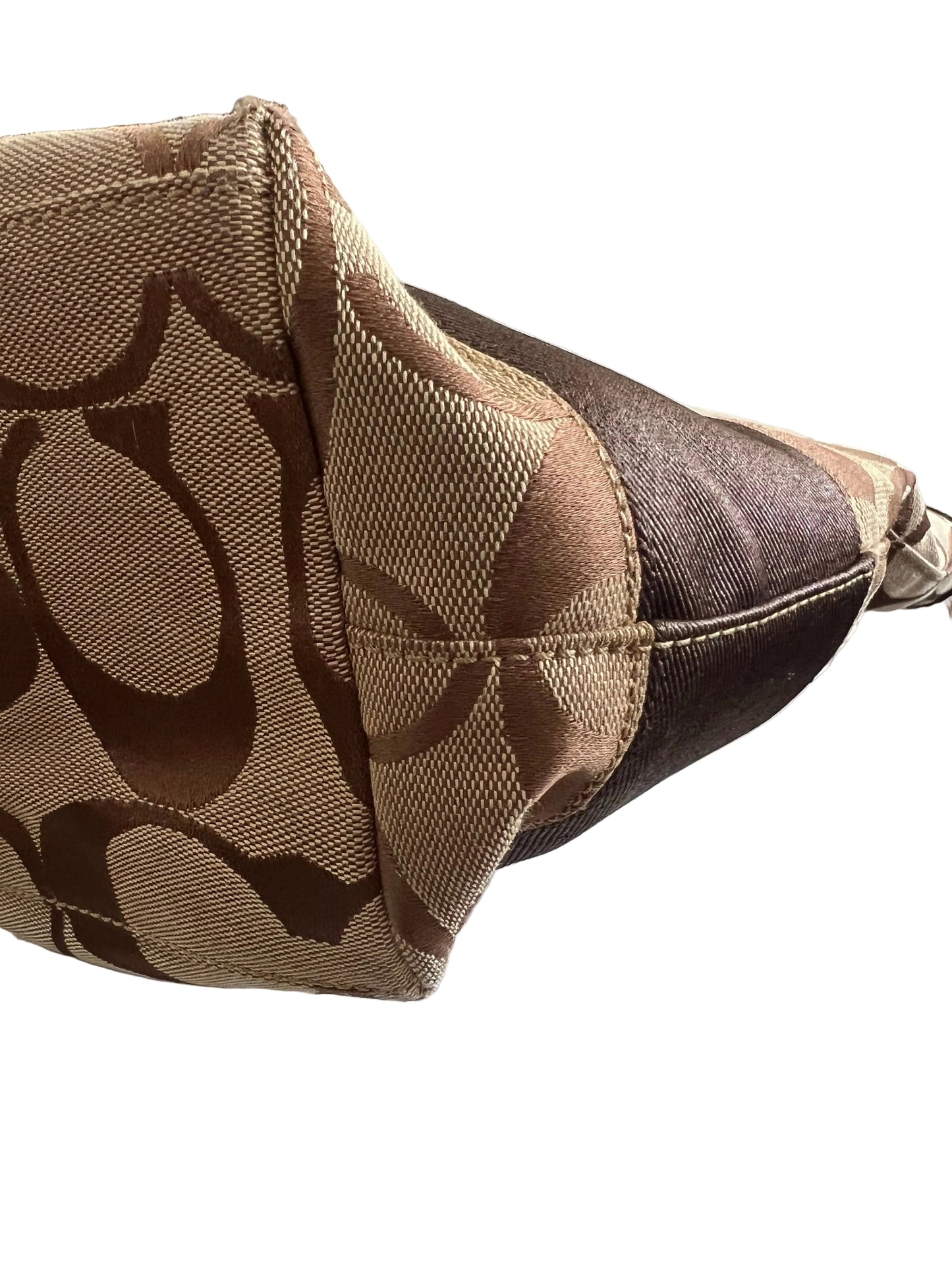 Coach Brown Signature Tote