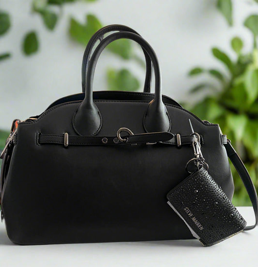 Steve Madden Buckle Satchel