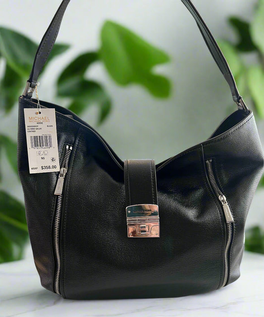 Michael Kors Addie Large Black Hobo