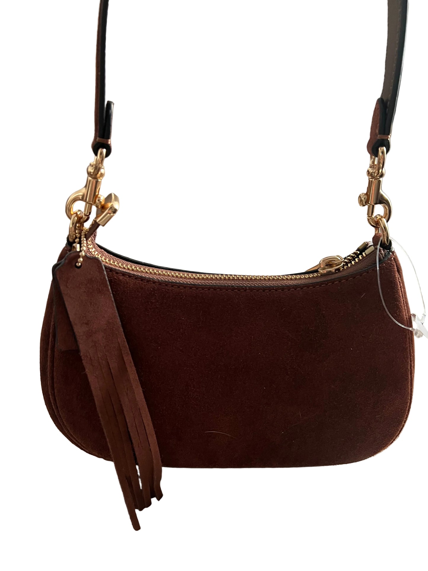 Coach Brown Suede Mini Teri