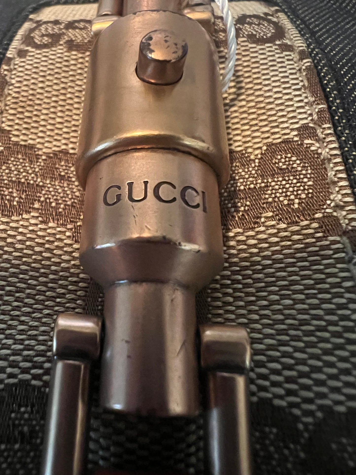 Gucci Denim 1961 Jackie Shoulder Bag