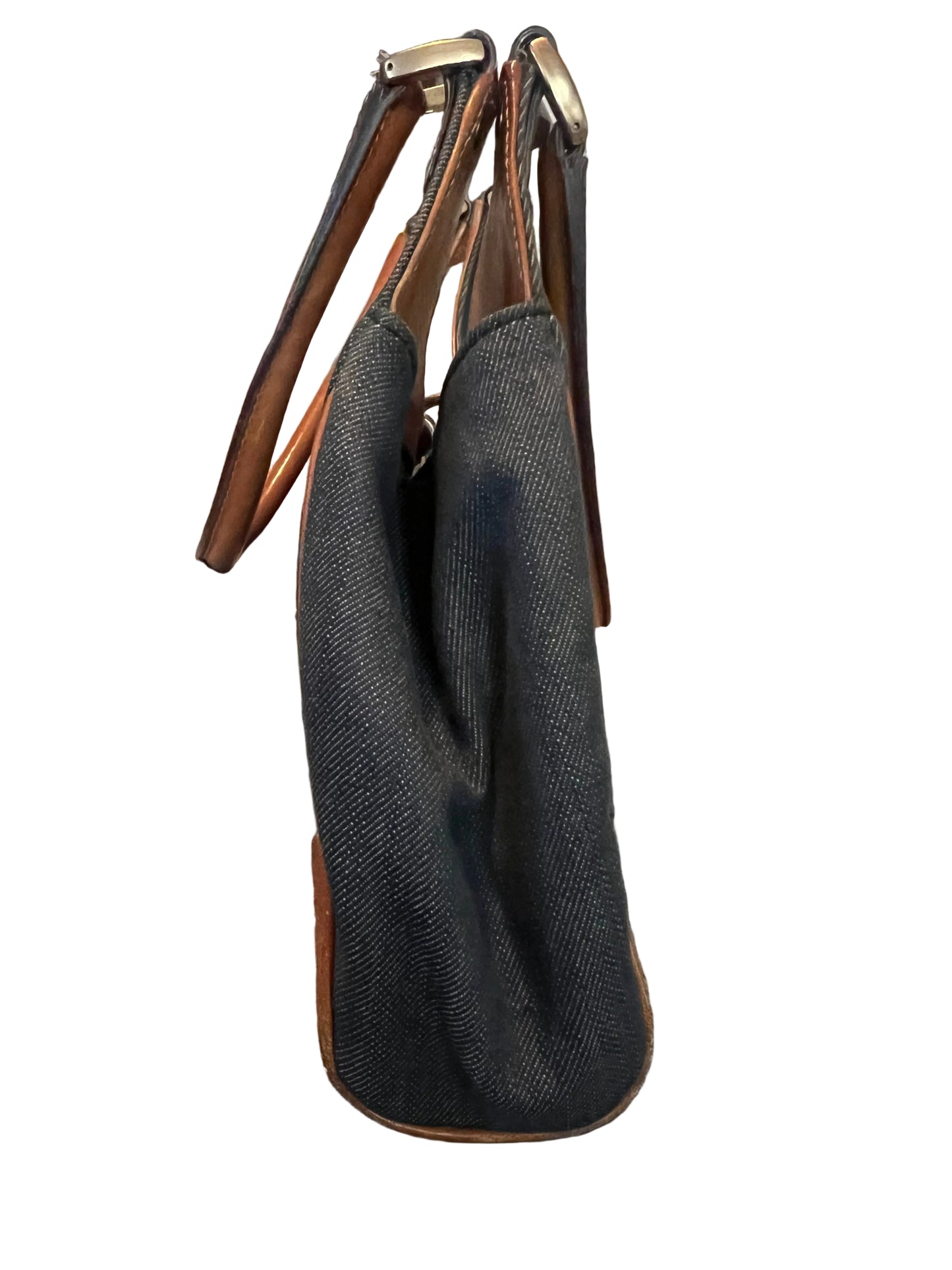Gucci Denim 1961 Jackie Shoulder Bag