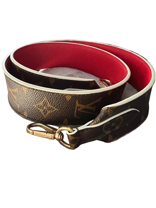 Louis Vuitton Bandouliere Monogram Red Strap