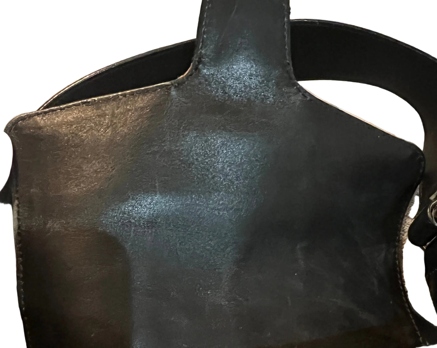 Gucci Black & Pink Web Horsebit Bag - Tom Ford Era