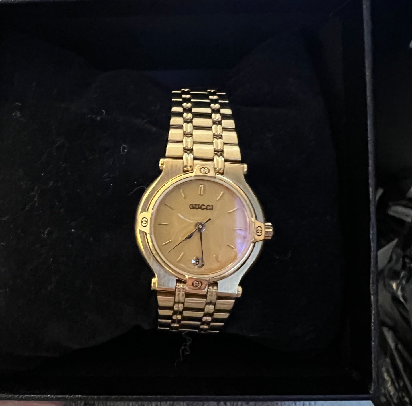 Gucci Vintage Gold Toned Watch