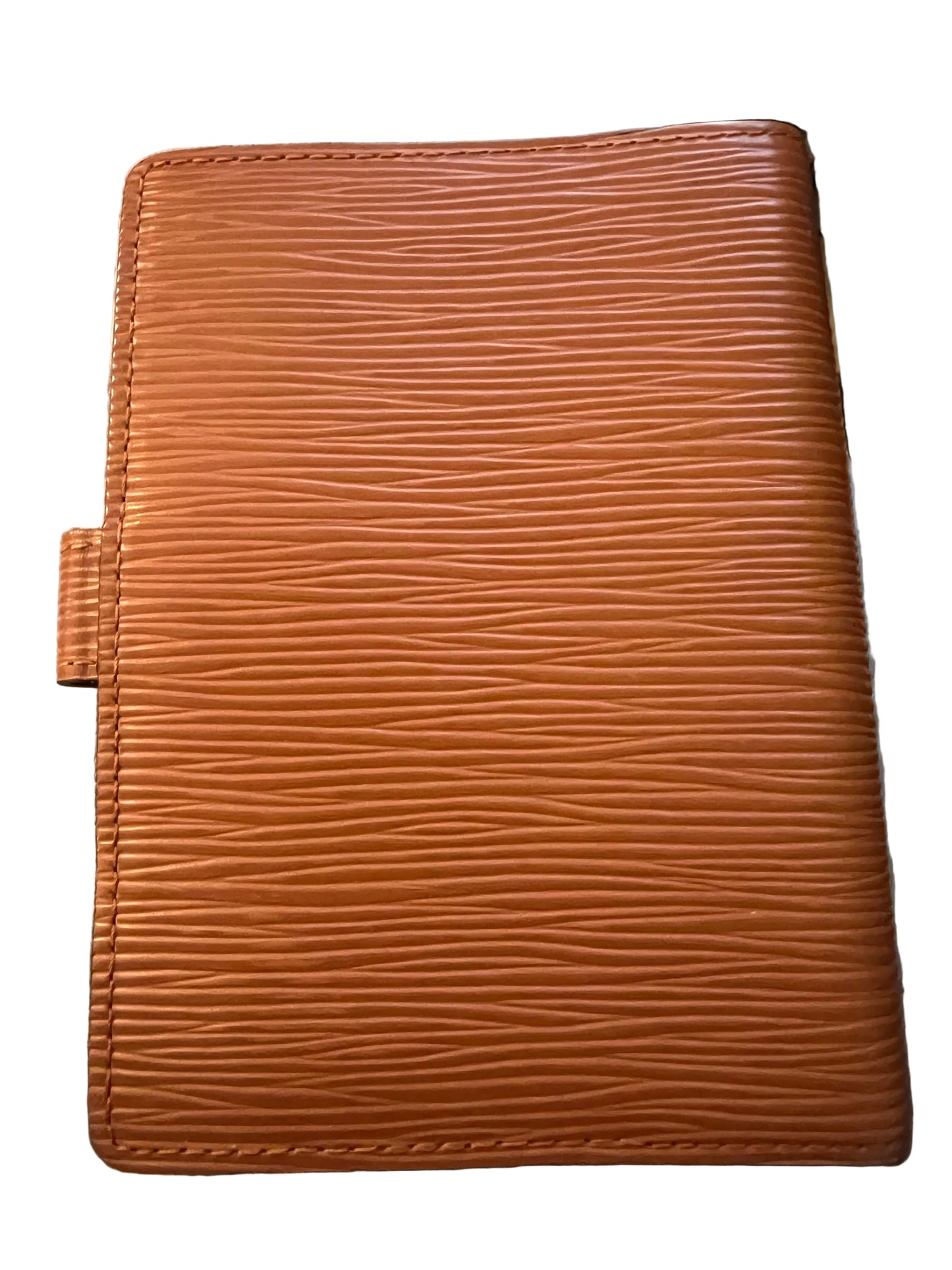 Louis Vuitton Epi Leather Brown Agenda