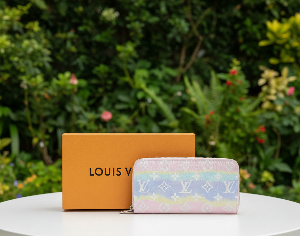 Louis Vuitton Giant Monogram Escale Zippy Wallet