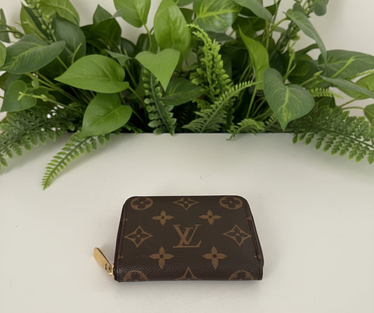 Louis Vuitton Monogram Coin Zippy Wallet
