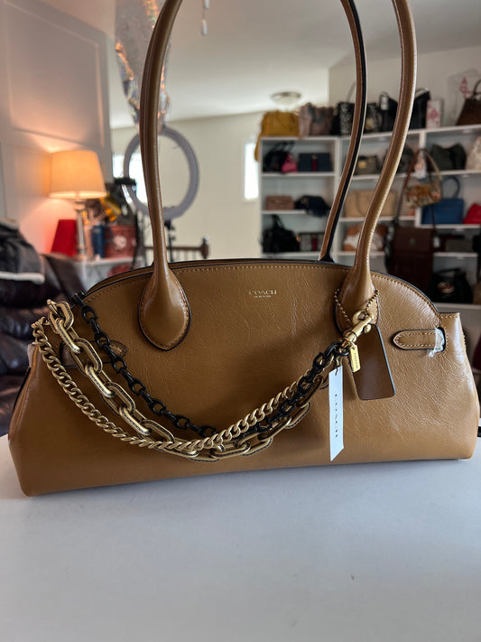 Coach Silver Toned Charm Necklace